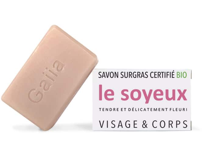 morning routine savon bio gaiia le soyeux