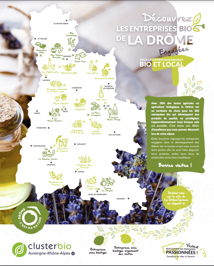 Entreprises bio de la Drôme : un été pour les découvrir... et tenter de ...