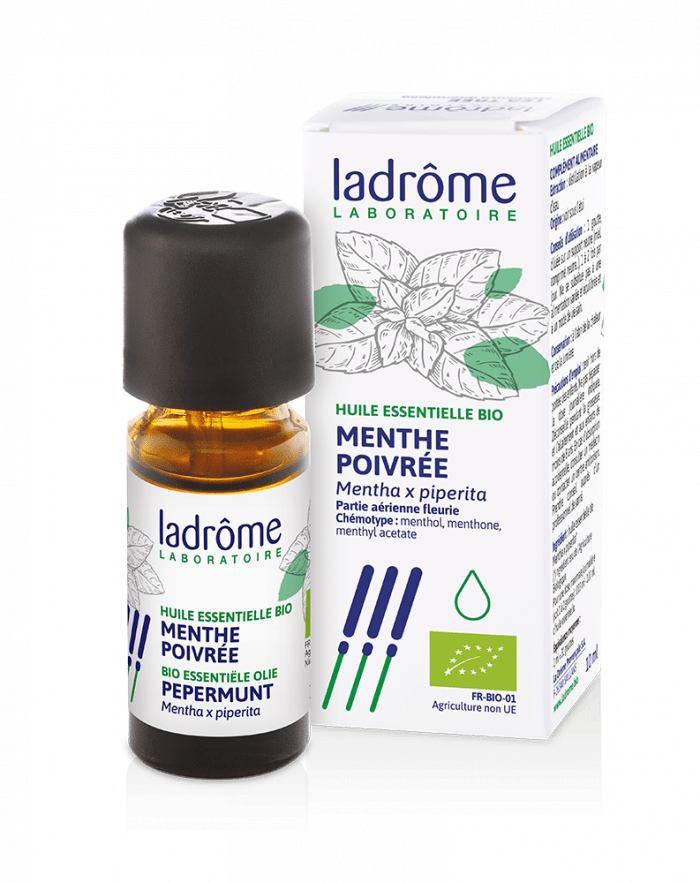 huile essentielle de menthe poivrée ladrome laboratoire, préparer sa valise pour les vacances