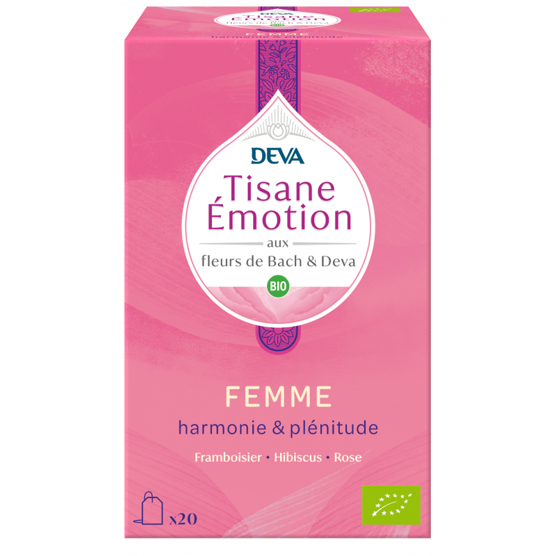 réguler ses émotions femme, tisane aux fleurs de bach deva