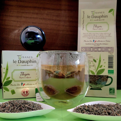 petit déjeuner bio et local, thé bio et tisane