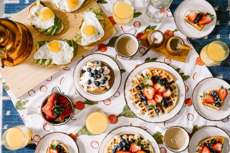 préparer un petit déjeuner bio et local