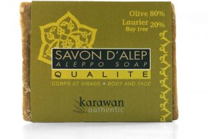morning routine soins naturels et bio savon d'alep karawan authentic