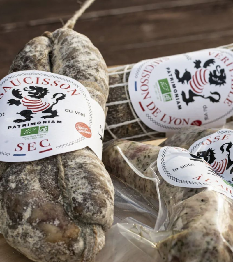 patrimoniam saucisson bio et charcuterie française
